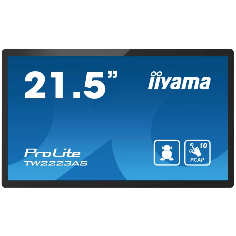 iiyama TW2223AS-B2 pantalla de señalización panel plano interactivo 54,6 cm (21,5