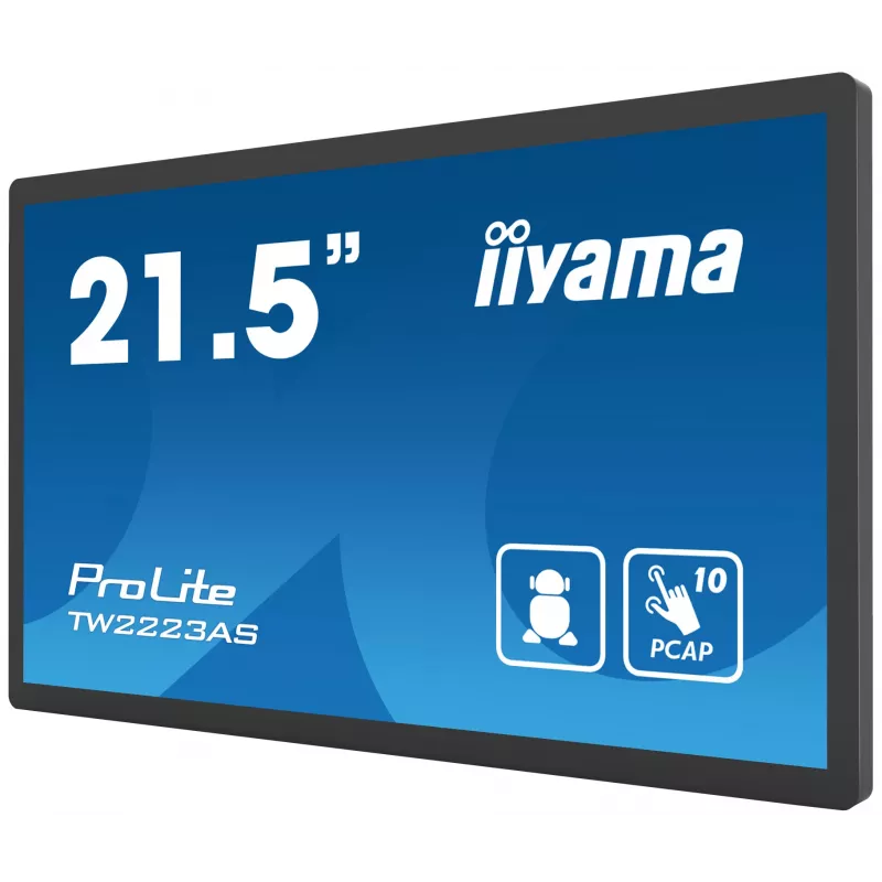 iiyama TW2223AS-B2 pantalla de señalización panel plano interactivo 54,6 cm (21,5