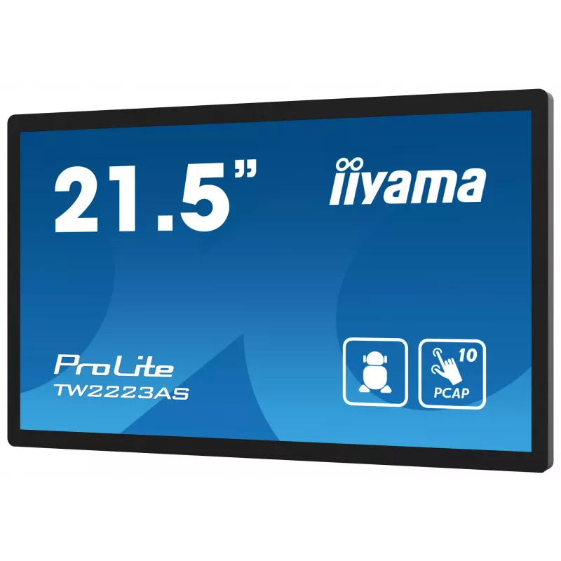 iiyama TW2223AS-B2 pantalla de señalización panel plano interactivo 54,6 cm (21,5