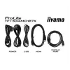 iiyama TF1534MC-B7X monitor de ordenador 38,1 cm (15 inch) 1024 x 768 píxeles XGA LED táctil multiusuario negro