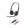 HP Poly Blackwire 3210 auricular USB-C monoaural negro + adaptador USB-C/A (Bulk)