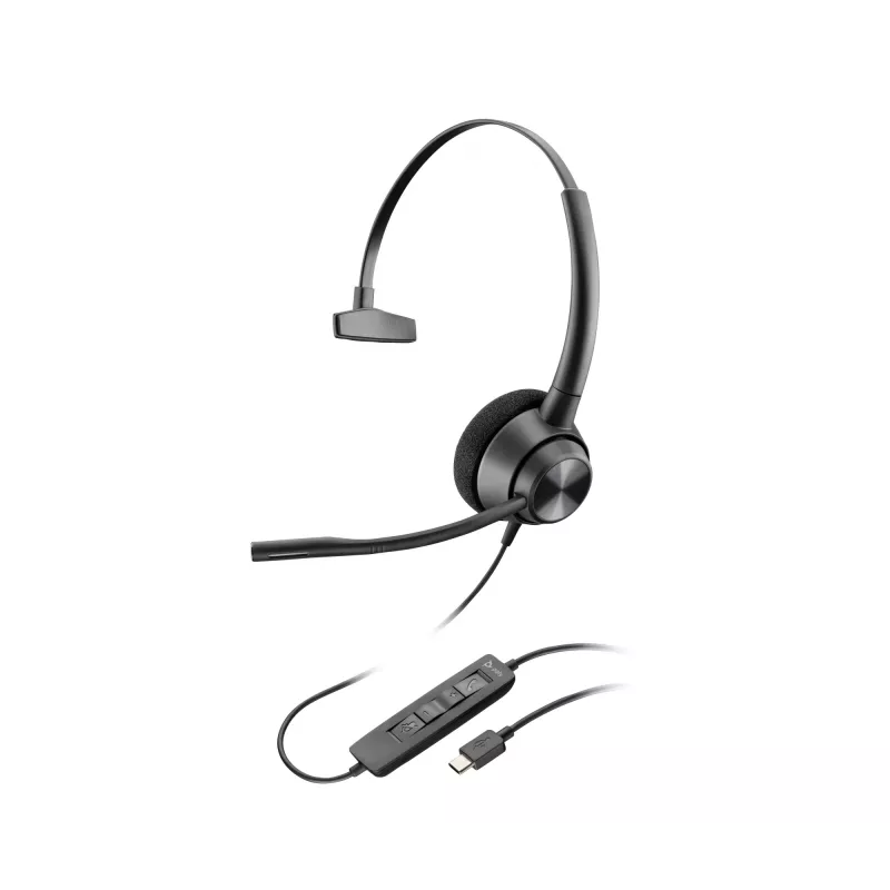Auriculares HP Poly EncorePro 310 USB-C monoaurales TAA