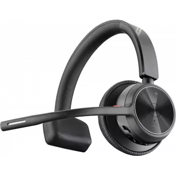 Auriculares HP Poly Voyager 4310 USB-A + dongle BT700, inalámbricos, oficina/call center, 20 - 20000 Hz, 122 g, auriculares, negro
