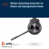 Auriculares HP Poly Voyager 4310 USB-A + dongle BT700, inalámbricos, oficina/call center, 20 - 20000 Hz, 122 g, auriculares, negro