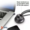 Auriculares HP Poly Voyager 4310 USB-C certificados para Microsoft Teams + dongle BT700