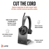 Auriculares HP Poly Voyager 4310 UC mono + adaptador BT700 USB-A + base de carga