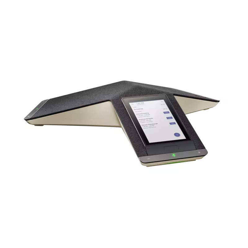 Teléfono de conferencia IP HP Poly Trio C60 para Microsoft Teams, totalmente inalámbrico y compatible con PoE