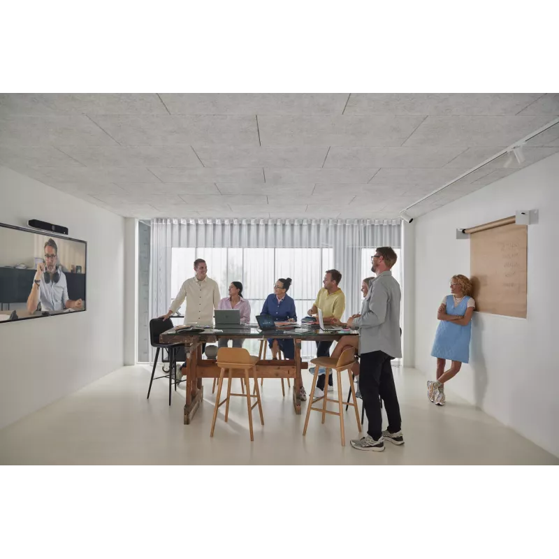 Controlador táctil HP Poly TC10 blanco, blanco, 1280 x 800 píxeles, 260 mm, 184 mm, 64 mm, 1,27 kg