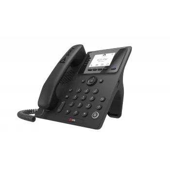 Teléfono IP de sobremesa Poly HP CCX 350 Microsoft Teams, compatible con PoE, teléfono empresarial