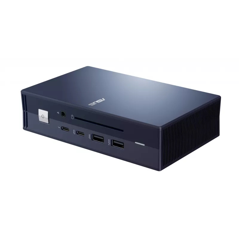 Docking station ASUS SimPro Dock 2 con cable Thunderbolt 3 — HDMI 2.0, DP 1.4, VGA, 3x USB-A, host TB3, Gigabit Ethernet, bloqueo Kensington