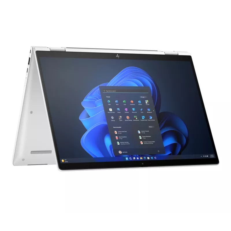 HP Elite x360 1040 G11 A26QTEA portátil 2 en 1, Intel Core Ultra 7 155H, 35,6 cm (14 pulgadas) 2,8K (2880 x 1800) pantalla táctil OLED, 32 GB LPDDR5x, 1 TB SSD NVMe, Intel Arc Graphics, Wi-Fi 7, Windows 11 Pro, teclado alemán, plateado