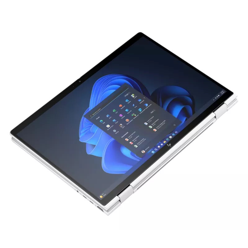 HP Elite x360 1040 G11 A26QTEA portátil 2 en 1, Intel Core Ultra 7 155H, 35,6 cm (14 pulgadas) 2,8K (2880 x 1800) pantalla táctil OLED, 32 GB LPDDR5x, 1 TB SSD NVMe, Intel Arc Graphics, Wi-Fi 7, Windows 11 Pro, teclado alemán, plateado