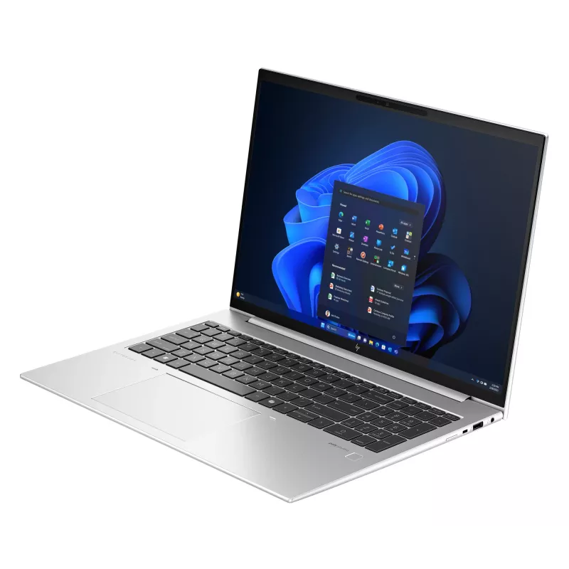 Portátil HP EliteBook 860 G11 Intel Core Ultra 5 125U 40,6 cm (16 inch) WUXGA 16 GB DDR5-SDRAM 512 GB SSD Wi-Fi 6E (802.11ax) Windows 11 Pro PC con IA plateado