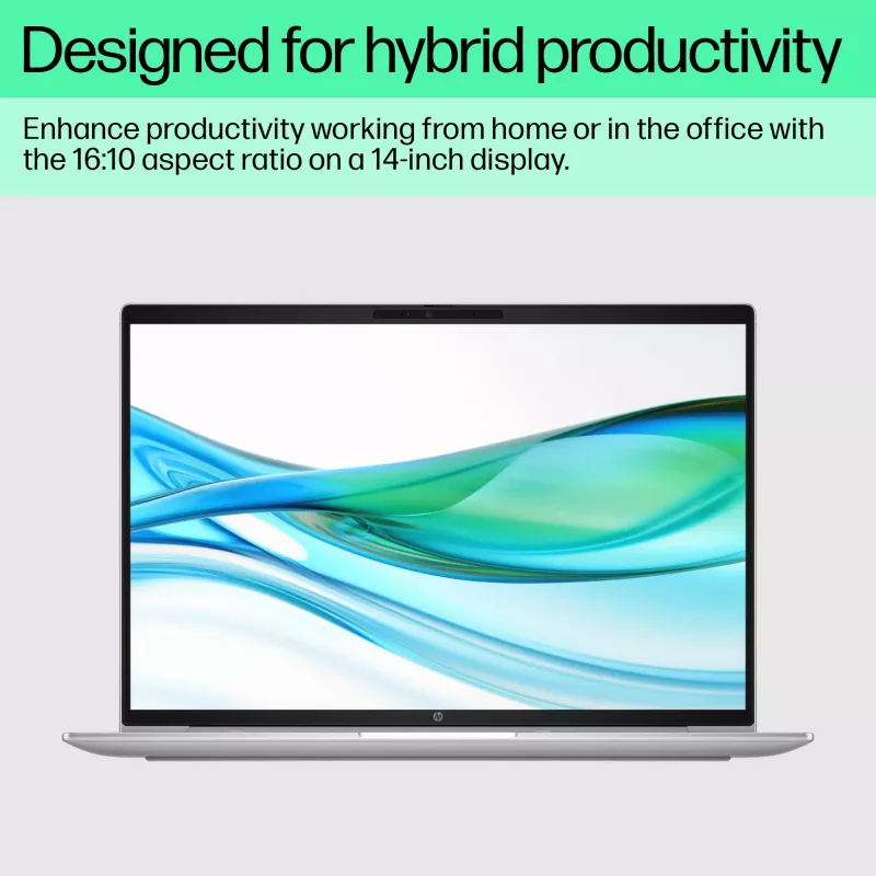 Portátil HP ProBook 460 G11 Intel Core Ultra 5 125U 40,6 cm (16 inch) WUXGA 16 GB DDR5-SDRAM Wi-Fi 6E (802.11ax) Windows 11 Pro PC con IA plateado