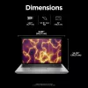 HP ZBook Fury 16 G11 Intel® Core™ i9 i9-14900HX 40,6 cm (16 inch) WQUXGA 64 GB DDR5-SDRAM NVIDIA RTX 4000 Ada Wi-Fi 7 (802.11be) Windows 11 Pro estación de trabajo con IA, PC con IA