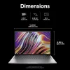 HP ZBook Power G11 Intel Core Ultra 7 155H estación de trabajo móvil 40,6 cm (16 inch) WQXGA 32 GB DDR5-SDRAM 1 TB SSD NVIDIA RTX A1000 Wi-Fi 6E (802.11ax) Windows 11 Pro estación de trabajo con IA, PC con IA gris
