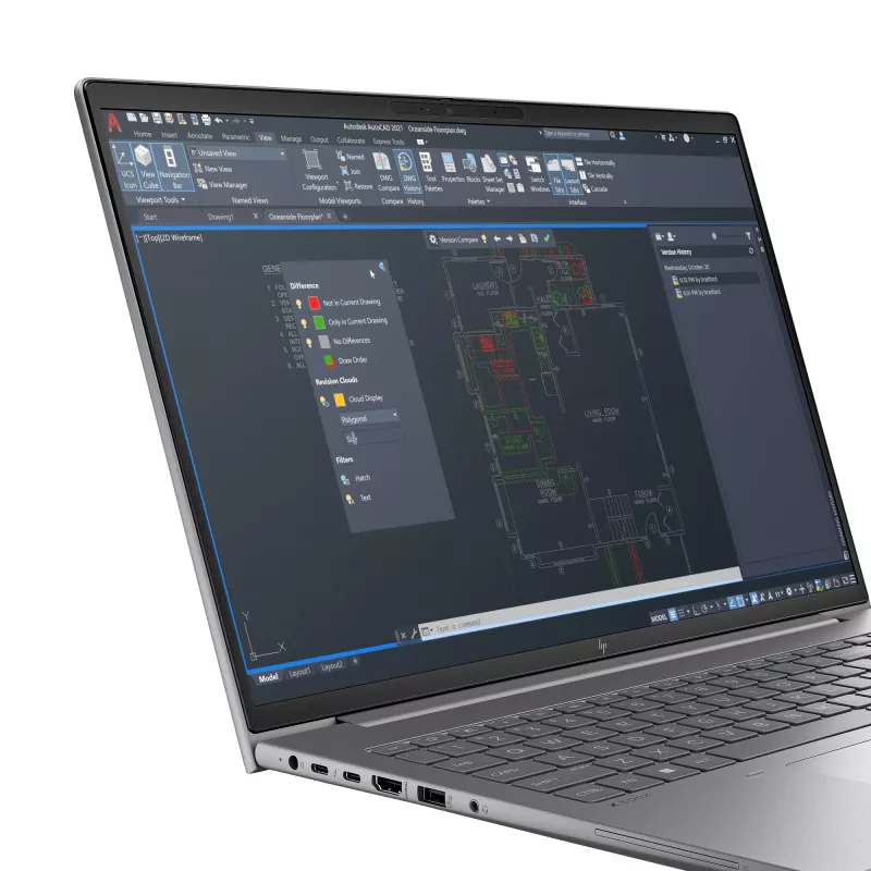 HP ZBook Power G11 Intel Core Ultra 7 155H estación de trabajo móvil 40,6 cm (16 inch) WQXGA 32 GB DDR5-SDRAM 1 TB SSD NVIDIA RTX A1000 Wi-Fi 6E (802.11ax) Windows 11 Pro estación de trabajo con IA, PC con IA gris