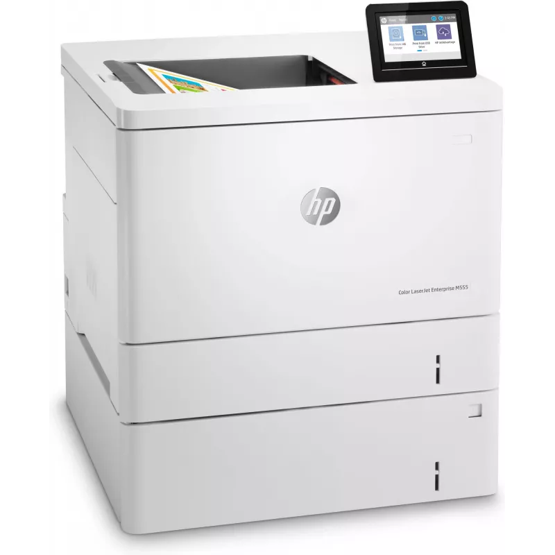 HP Color LaserJet Enterprise M555x, Láser, Color, 1200 x 1200 DPI, A4, 38 ppm, Impresión a doble cara