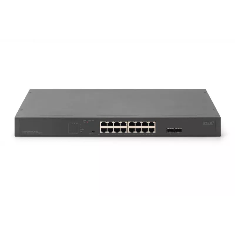 Switch no gestionado Digitus DN-95347-2 16 puertos Gigabit Ethernet 1U