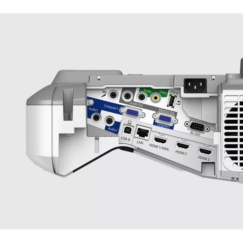 Proyector de ultra corta distancia Epson EB-685W 3500 lúmenes ANSI 3LCD WXGA (1280x800) blanco, gris