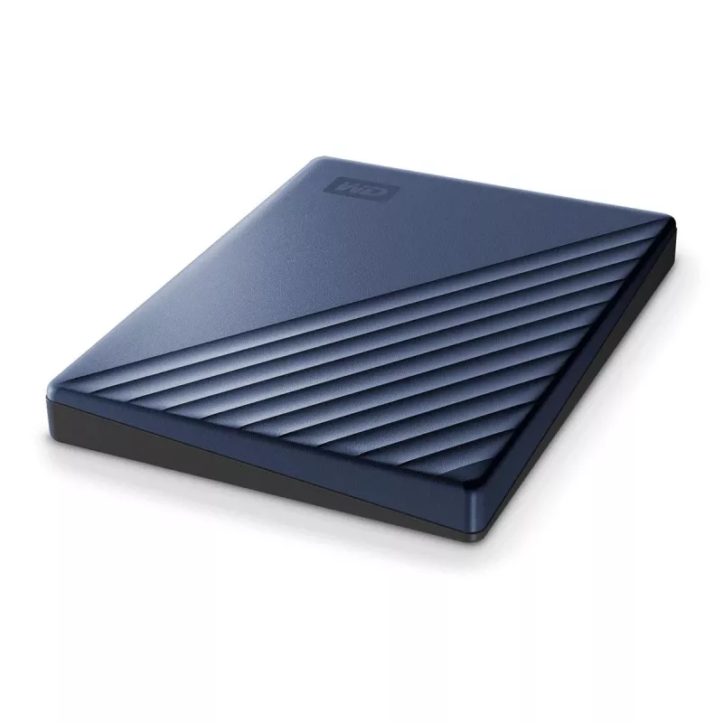 Disco duro WESTERN DIGITAL - MY PASSPORT ULTRA - 5 TB - USB-C 3.2 Gen 1 - Blue