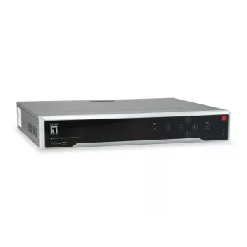 Grabador de vídeo en red LevelOne NVR-1332 4 bahías H.265 32 canales 3840x2160