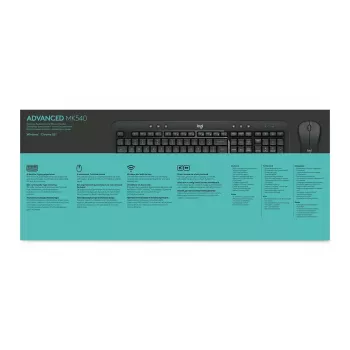 Conjunto de teclado y ratón inalámbricos LOGITECH Mk540 Advanced - Azerty belga