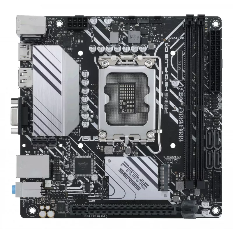 Placa base ASUS PRIME H610I-PLUS D4-CSM Intel H610 LGA 1700 mini ITX