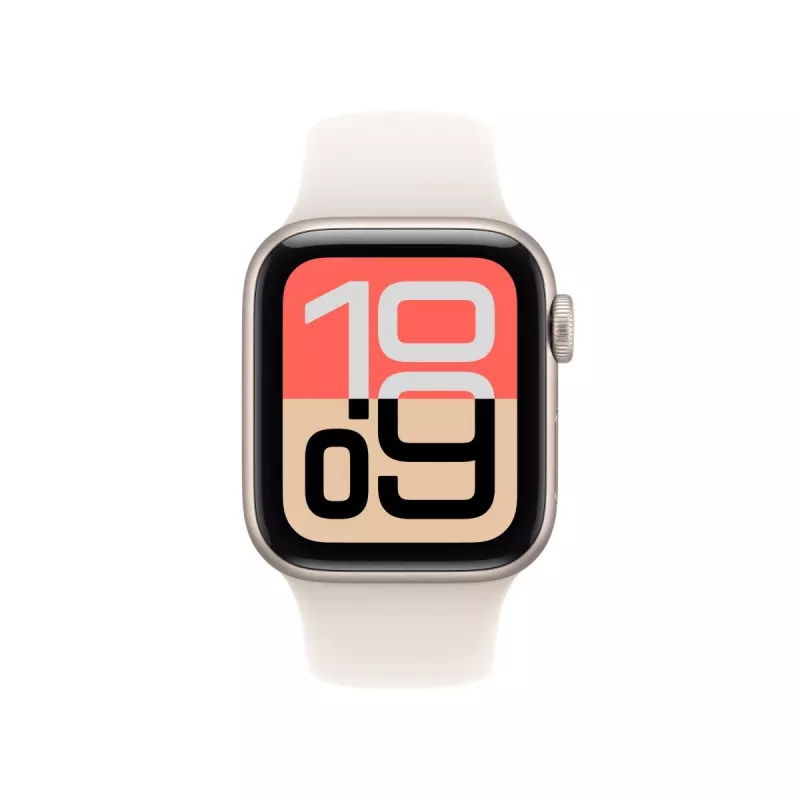 APPLE Watch SE 3 GPS + Cellular 40mm Caja de aluminio Starlight con correa deportiva Starlight M/L