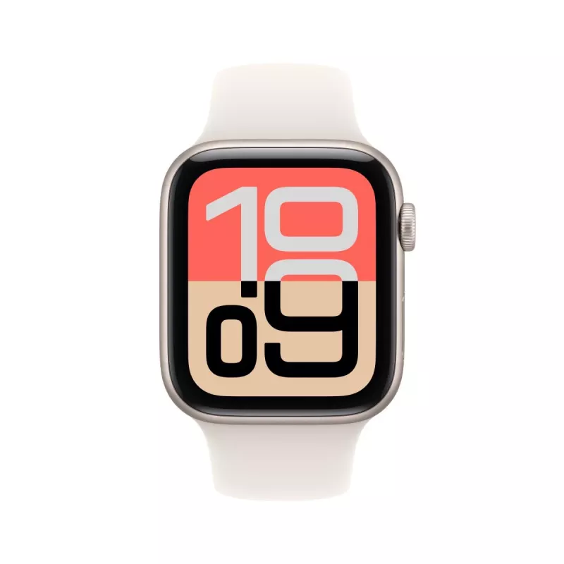 APPLE Watch SE 3 GPS + Cellular 44mm Caja de aluminio Starlight con correa deportiva Starlight M/L
