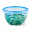 EMSA CLIP & CLOSE N10114 Recipiente redondo 2,6 L Azul, Transparente 1 unidad