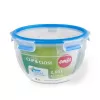 EMSA CLIP & CLOSE N10114 Recipiente redondo 2,6 L Azul, Transparente 1 unidad