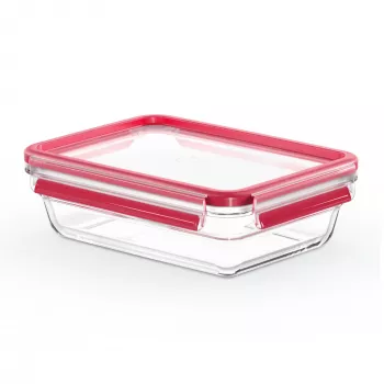 EMSA CLIP & CLOSE N10409 Recipiente rectangular 1,1 L Transparente 1 ud.