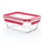 EMSA CLIP & CLOSE N10408 Caja rectangular 0,85 l Transparente 1 unidad