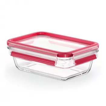 EMSA CLIP & CLOSE N10406 Caja rectangular 0,7 L Transparente 1 unidad