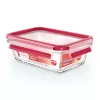 EMSA CLIP & CLOSE N10406 Caja rectangular 0,7 L Transparente 1 unidad