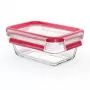 EMSA CLIP & CLOSE N10405 Recipiente rectangular 0,8 l transparente, 1 ud.
