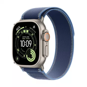APPLE Watch Ultra 3 (2025) LTE 49mm Caja de titanio con Trail Loop S/M - Azul