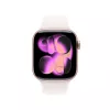 APPLE Watch S11 (2025) GPS 42mm Caja de aluminio oro rosa con correa deportiva S/M - Rosa claro