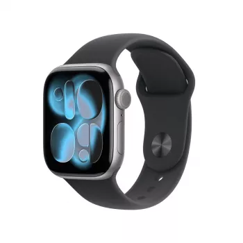 APPLE Watch Series 11 GPS + Cellular 42mm Caja de aluminio Space Grey con correa deportiva negra S/M