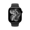 APPLE Watch Series 11 GPS + Cellular 46mm carcasa de aluminio Jet Black con correa deportiva negra M/L