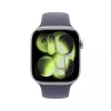 APPLE Watch Series 11 GPS + Cellular 46mm Caja de aluminio plateada con correa deportiva Purple Fog M/L