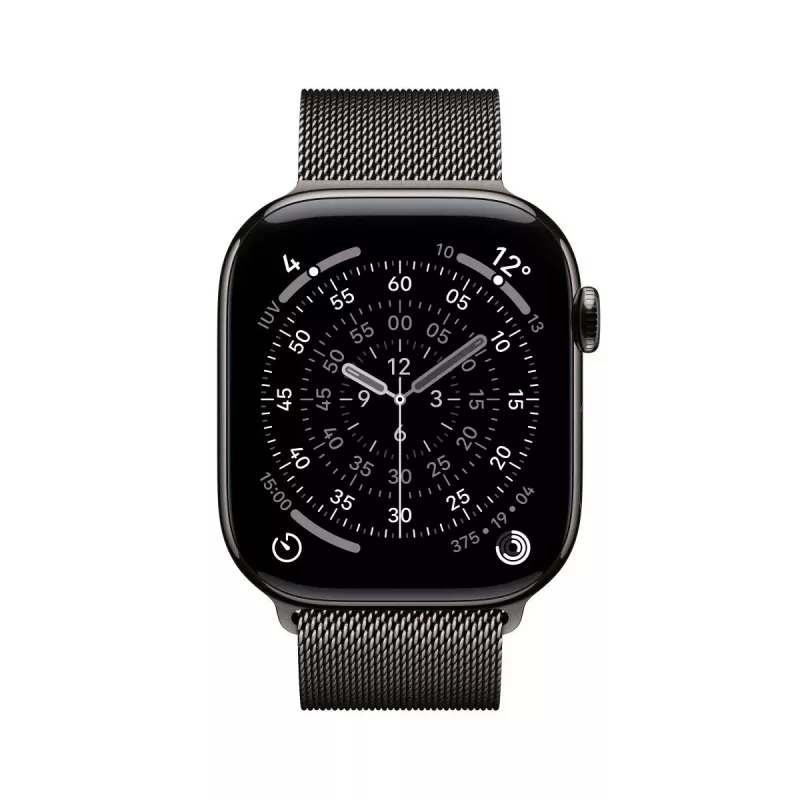 APPLE Watch Series 11 GPS + Cellular 46mm Caja de titanio pizarra con Milanese Loop pizarra M/L