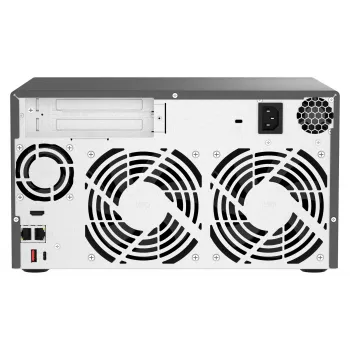 NAS QNAP TVS-h874 Torre Intel® Core™ i5 i5-12400 32 GB DDR4 0 TB QuTS hero Black
