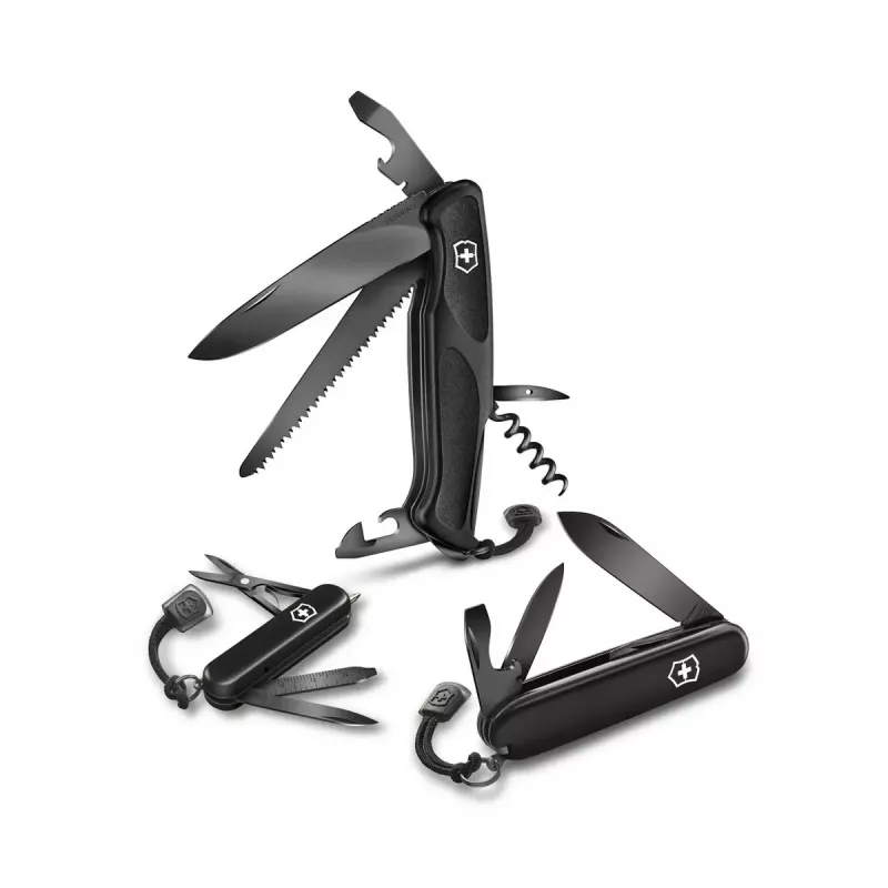 Victorinox Ranger Grip 55 0.9563.C31P navaja multiherramienta, 12 funciones, 130 mm, Onyx Black
