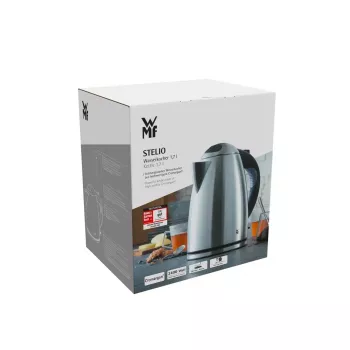 Hervidor de agua WMF Stelio 0413020012 1,7 L 2400 W negro, acero inoxidable