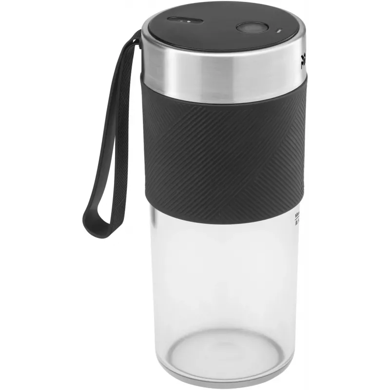 Batidora de vaso WMF KITCHENminis 0416700011 0,3 L 50 W negra, acero inoxidable, transparente