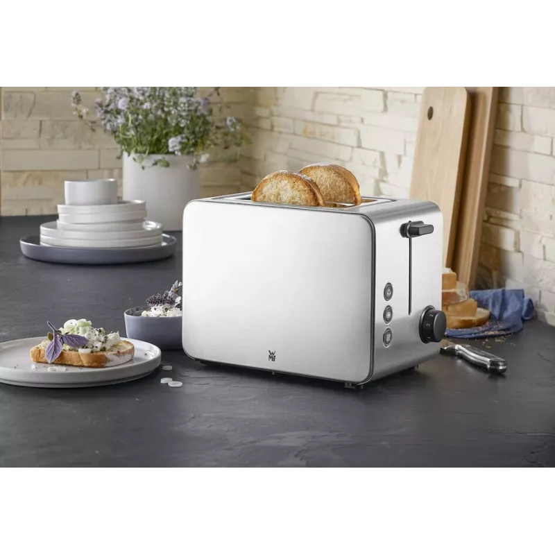 Tostadora WMF Stelio 04.1421.0011 1000 W acero inoxidable 2 rebanadas