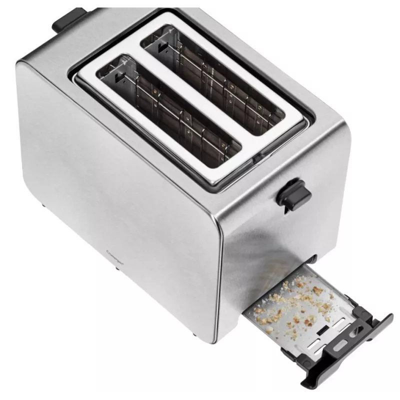 Tostadora WMF Stelio 04.1421.0011 1000 W acero inoxidable 2 rebanadas
