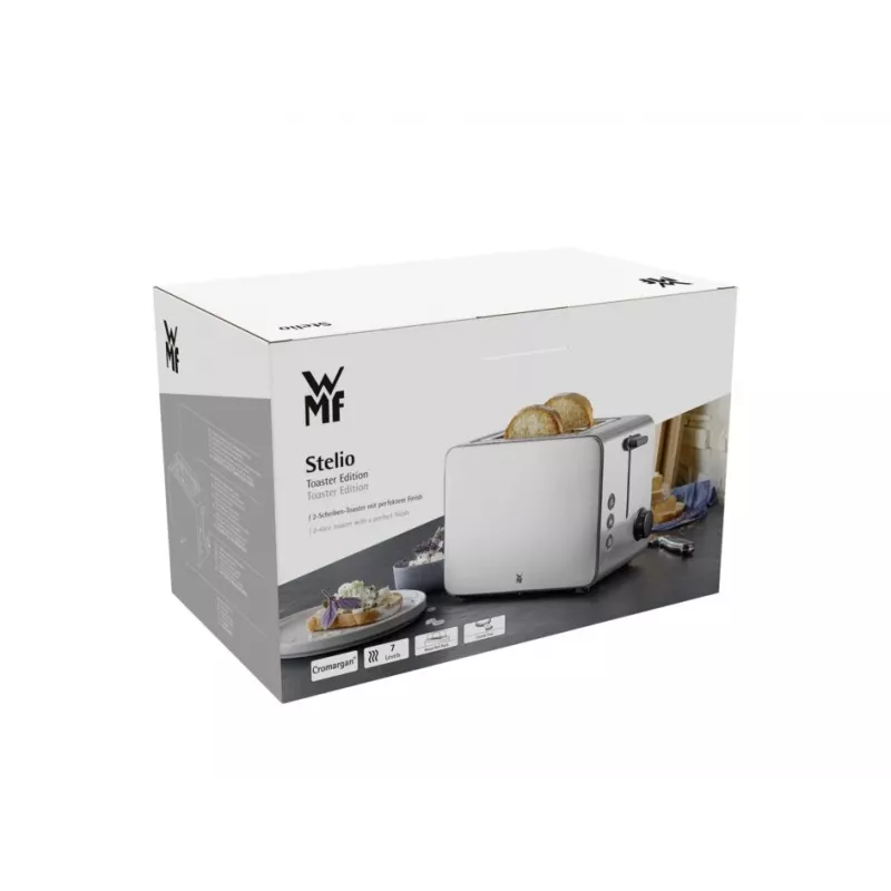 Tostadora WMF Stelio 04.1421.0011 1000 W acero inoxidable 2 rebanadas